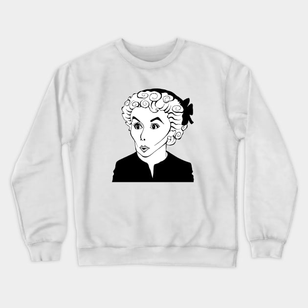 I LOVE LUCY ETHEL MERTZ FAN ART!! Crewneck Sweatshirt by cartoonistguy